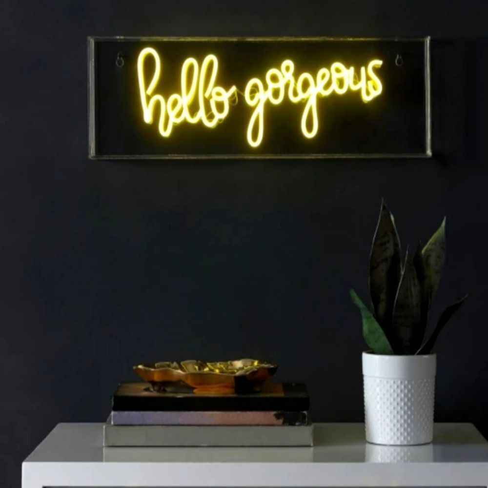 Jonathan Y Lighting Hello Gorgeous Collection LED Wall Decor